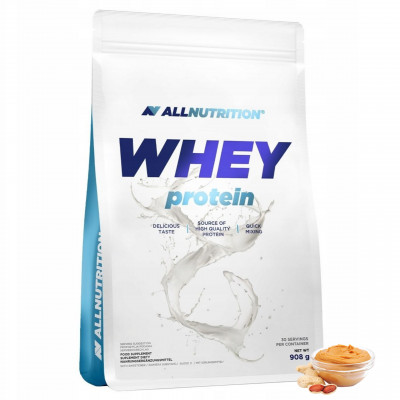 Сывороточный протеин AllNutrition Whey Protein, 908 г, Арахисовое масло