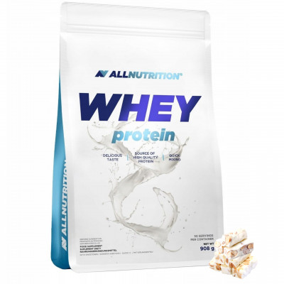 Сывороточный протеин AllNutrition Whey Protein, 908 г, Нуга