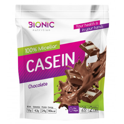 Протеин Казеиновый Bionic Nutrition Micellar Casein, 900 г, Шоколад