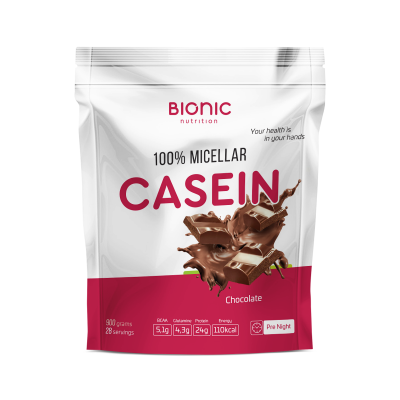 Протеин Казеиновый Bionic Nutrition Micellar Casein, 900 г, Шоколад