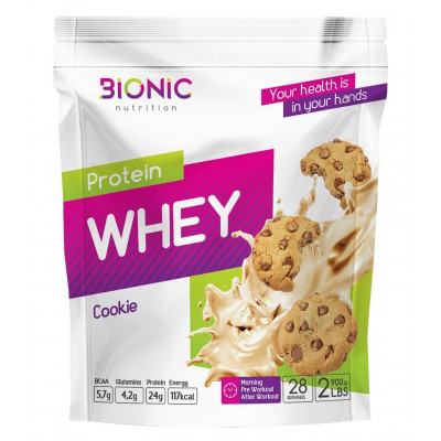 Сывороточный протеин Bionic Protein Whey, 900 г, Печенье