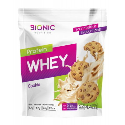 Сывороточный протеин Bionic Protein Whey, 2000 г, Печенье