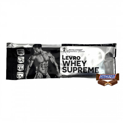 Сывороточный протеин Kevin Levrone Levro Whey Supreme, 30 г, Snickers