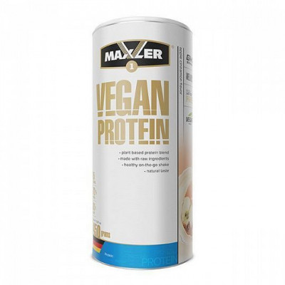 Веганский протеин Maxler Vegan Protein, 450 г, Яблоко-корица