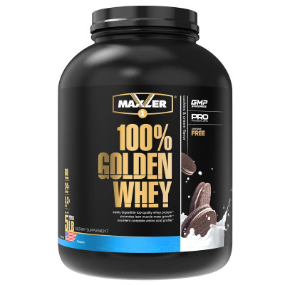 Сывороточный протеин Maxler 100% Golden Whey Pro 5 lb, 2270 г, Печенье с кремом