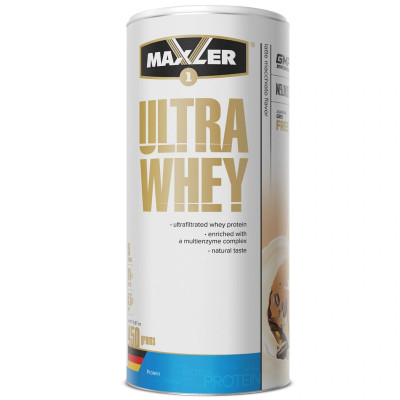 Сывороточный протеин Maxler Ultra Whey, 450 г, Латте макиато