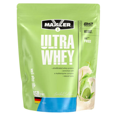 Сывороточный протеин Maxler Ultra Whey, 450 г, Чай Матча
