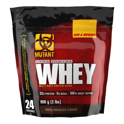 Сывороточный протеин Mutant Whey, 908 г, Тройной шоколад