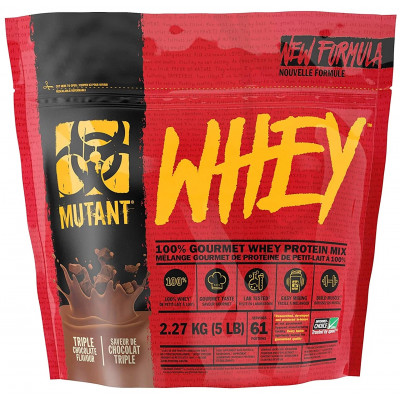 Сывороточный протеин Mutant Whey, 2270 г, Тройной шоколад