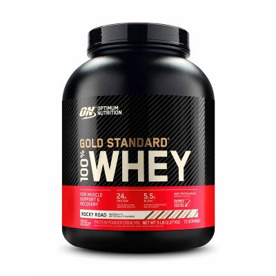 Сывороточный протеин Optimum Nutrition Gold Standard 100% Whey, 2270 г, Шоколадная крошка