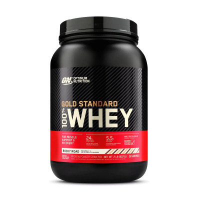 Сывороточный протеин Optimum Nutrition Gold Standard 100% Whey, 907 г, Шоколадная крошка