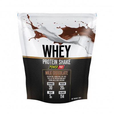 Сывороточный протеин Power Pro Whey Protein Shake, 900 г, Молочный шоколад