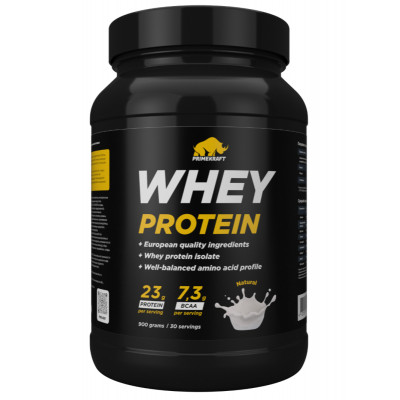 Сывороточный протеин Prime Kraft Whey protein, 900 г, Натуральный