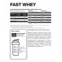 Сывороточный протеин Steel Power Nutrition Fast Whey Protein, 900 г, Банан