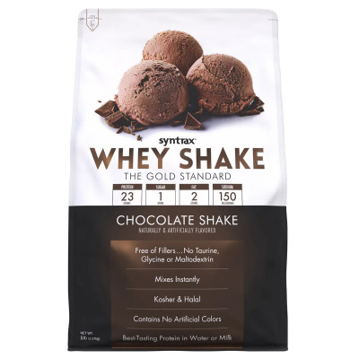 Сывороточный протеин Syntrax Whey Shake 2270 г, Шоколадный коктейль