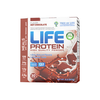 Многокомпонентный протеин Tree of Life Life Protein, 907 г, Горячий шоколад