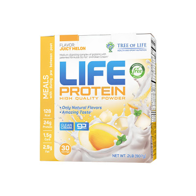 Многокомпонентный протеин Tree of Life Life Protein, 907 г, Сочная дыня