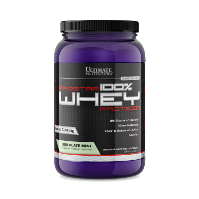 Протеин Ultimate Nutrition Prostar Whey, 907 г, Шоколад-мята