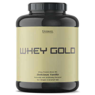 Протеин Ultimate Nutrition Whey Gold, 2270 г, Ваниль