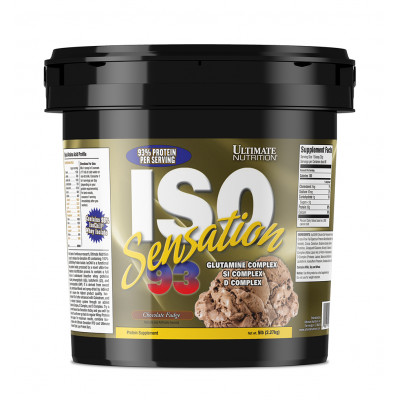Изолят сывороточного протеина Ultimate Nutrition ISO Sensation, 2270 г, Шоколадная помадка