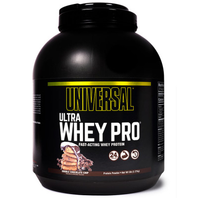 Сывороточный протеин Universal Nutrition Ultra Whey Pro, 2275 г, Двойная шоколадная крошка