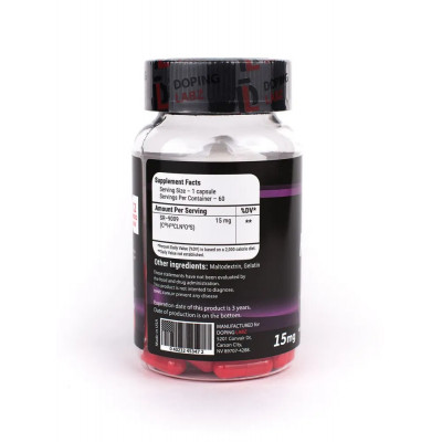 Реверол Doping Labz Reverol, 15 мг, 60 капсул
