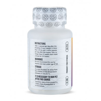 Радарин Envenom Pharm Radarine, 10 мг, 60 капсул