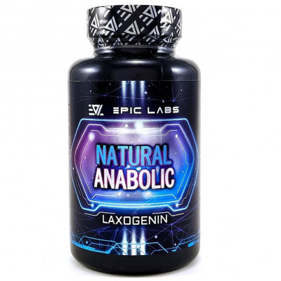 Лаксогенин + Биоперин Epic Labs Natural Anabolic, 60 капсул