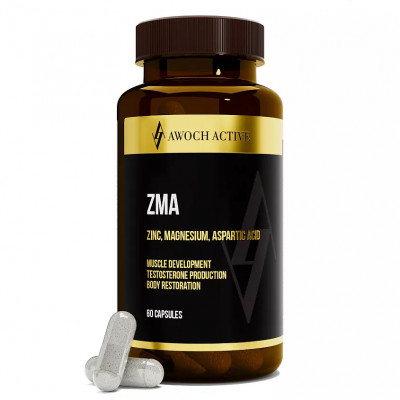 ЗМА Awoch active ZMA, 60 капсул