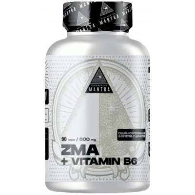 ЗМА + Витамин В6 Biohacking Mantra ZMA + Vitamin B6, 90 капсул