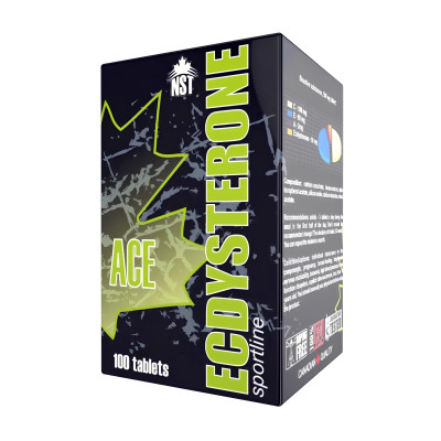 Экдистерон NST ACE Ecdysterone Sportline, 10 мг, 100 таблеток