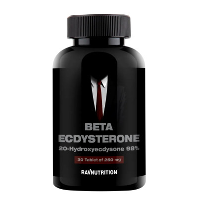 Бета экдистерон RavNutrition Beta Ecdysterone, 250 мг, 30 таблеток