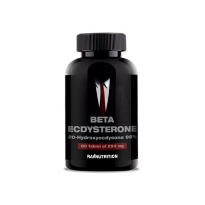 Бета-экдистерон RavNutrition Beta Ecdysterone, 250 мг, 60 таблеток