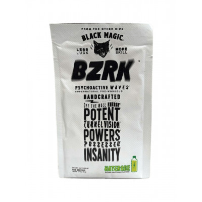 Предтренировочный комплекс Black Magic BZRK High Potency Pre-Workout, 1 порция, Haterade