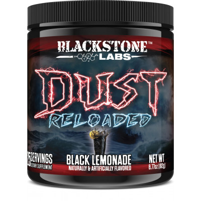 Предтренировочный комплекс BlackStone Labs Dust Reloaded, 277 г, Black Lemonade