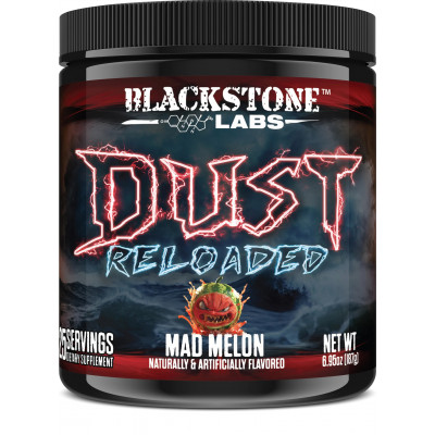 Предтренировочный комплекс BlackStone Labs Dust Reloaded, 277 г, Mad Melon