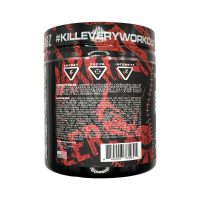 Предтренировочный комплекс Killer Labz Stim Reaper, 216 г, 30 порций, Blue Raspberry