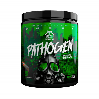 Предтренировочный комплекс Outbreak nutrition Pathogen, 325 г, Double Barrel Berry