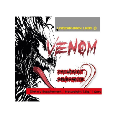 Предтренировочный комплекс Underpharm Labs Venom, 1 порция