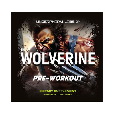 Предтренировочный комплекс Underpharm Labs, Wolverine, 1 порция