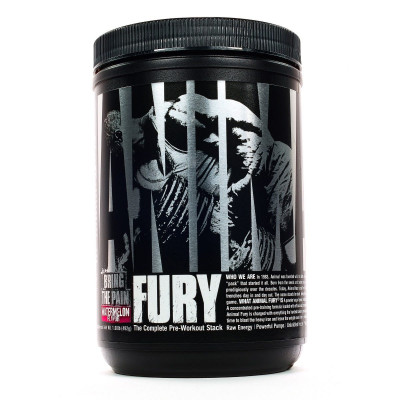 Предтренировочный комплекс Universal Nutrition Animal Fury, 492 г, 30 порций, Арбуз