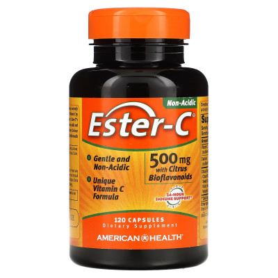 Витамин C с цитрусовыми биофлавоноидами American Health Ester-C with Citrus Bioflavonoids, 250 мг, 120 капсул