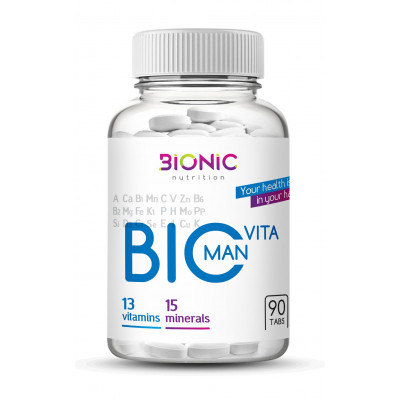 Витамины для мужчин Bionic Nutrition Bio Man, 90 таблеток