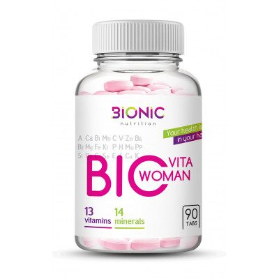 Витамины для женщин Bionic Nutrition Bio Woman, 90 таблеток