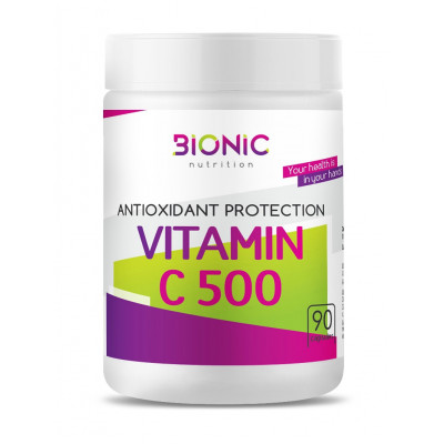 Витамин С Bionic Nutrition Vitamin C, 500 мг, 90 капсул