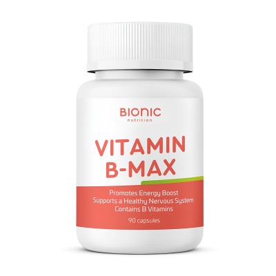 Комплекс витаминов группы Б Bionic Nutrition B-Max, 90 капсул