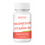 Магний бисглицинат хелат + Витамин В6 Bionic Magnesium bisglycinate + B6, 60 капсул