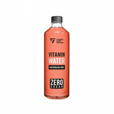 Напиток слабогазированный Fitness Food Factory Vitamin water, 500 мл, Арбуз-мята