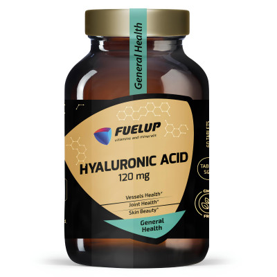 Гиалуроновая кислота FuelUP Hyaluronic Acid, 120 мг, 60 таблеток