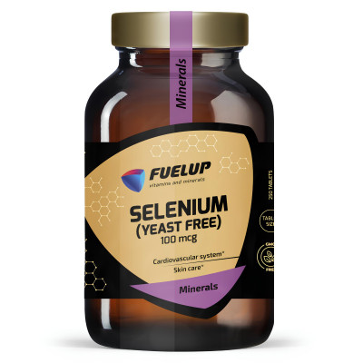 Селен FuelUP Selenium, 100 мкг, 250 таблеток